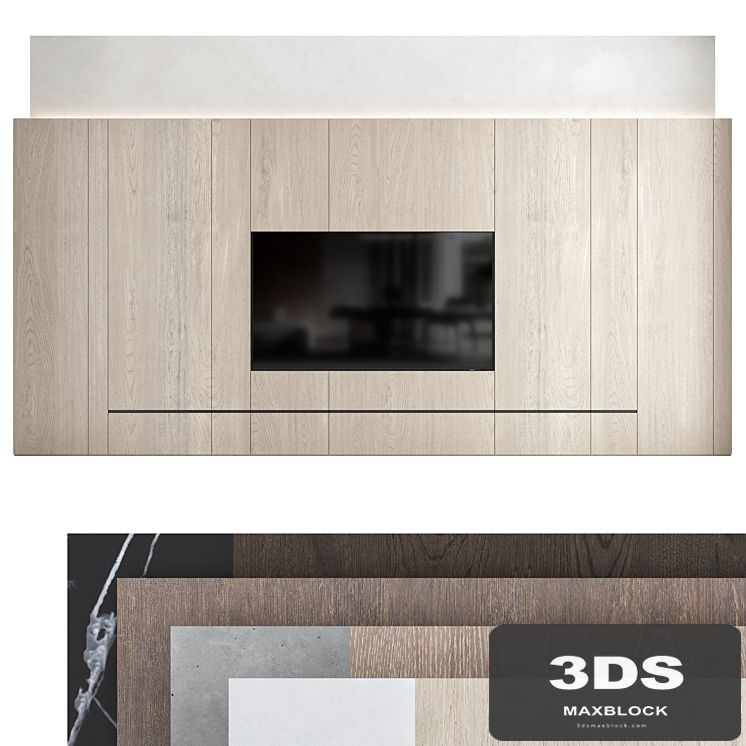TV wall set 05