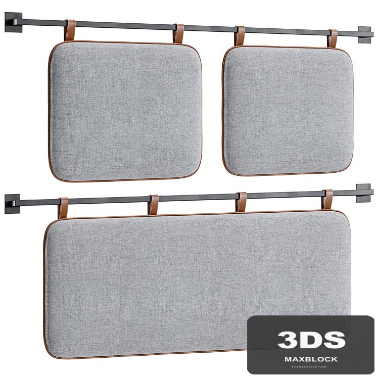 Hanging Pillow Headboard Set 4