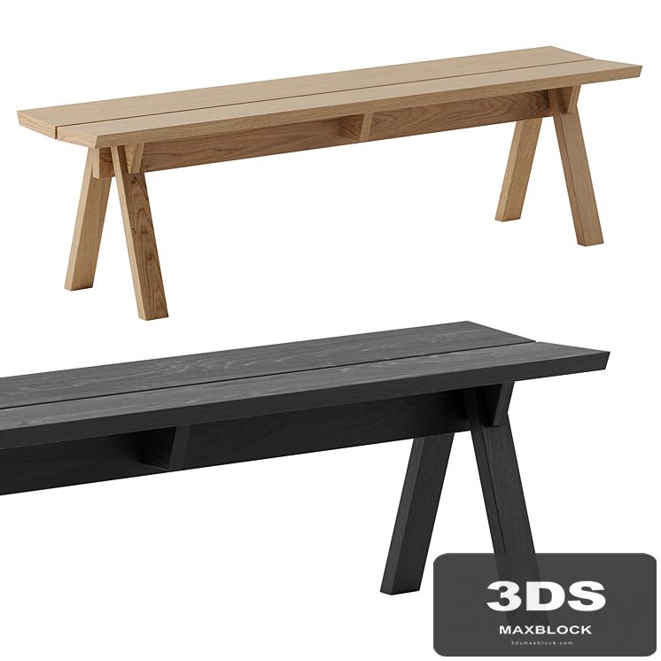 SAGYO BENCH by Ariake