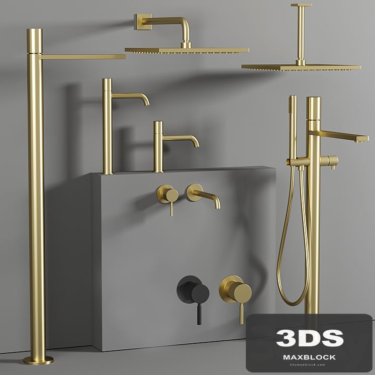 Fantini taps and showers set 9