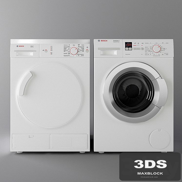 Washer and dryer Bosch