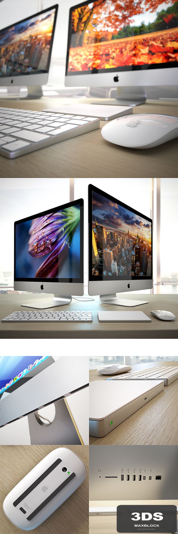 Apple iMac 2015 4k 5k RETINA with Accessories