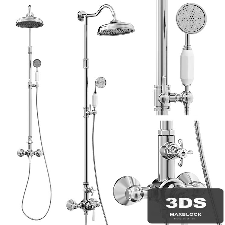 Jacob Delafon CLÉO 1889 shower