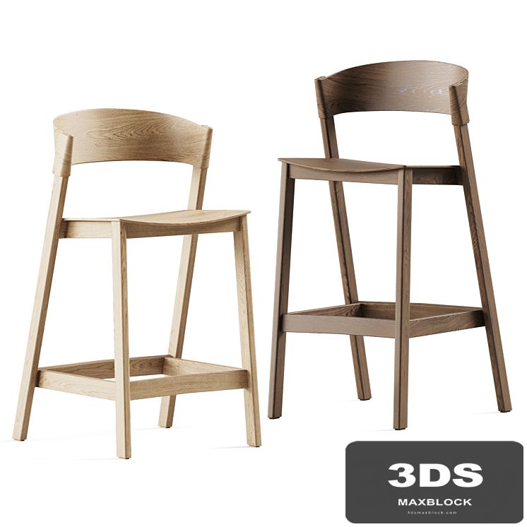 Muuto Cover Counter and Bar Stool