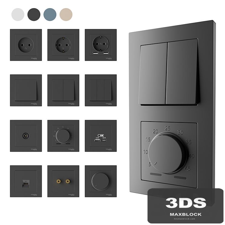 Schneider Electric set Atlasdesign