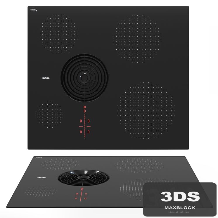 BORA PURSA Cooktop with extractor