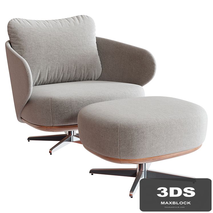 Armchair Eduardo Baroni Jolie