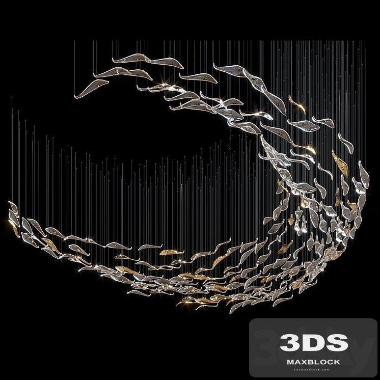 Hanging arrangement Vargov Design - Swarm