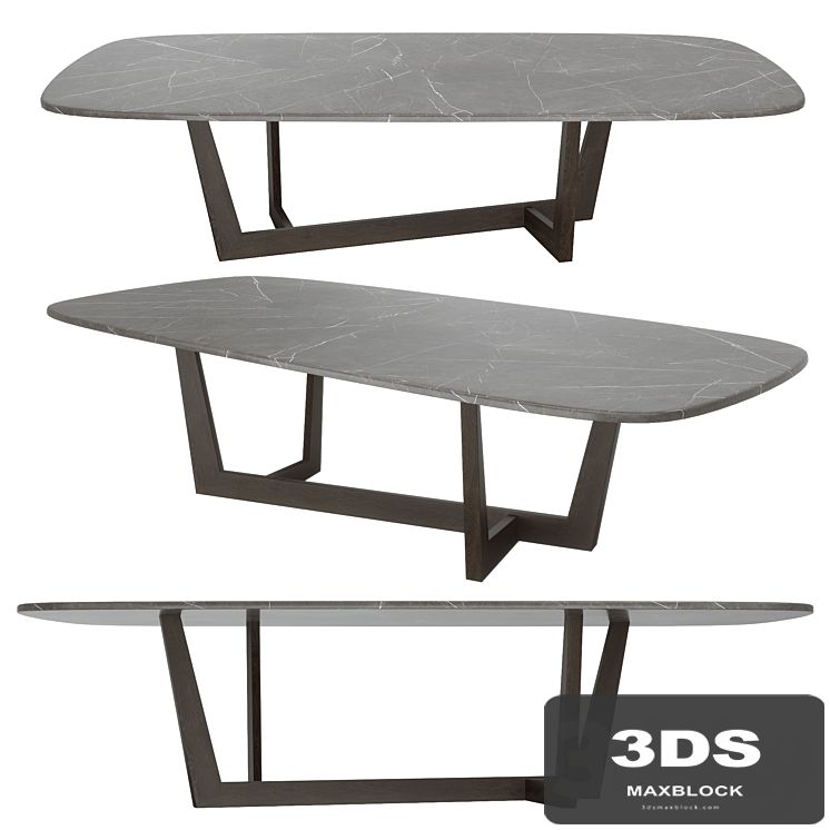 Bonaldo 'art wood' Barrel Tables