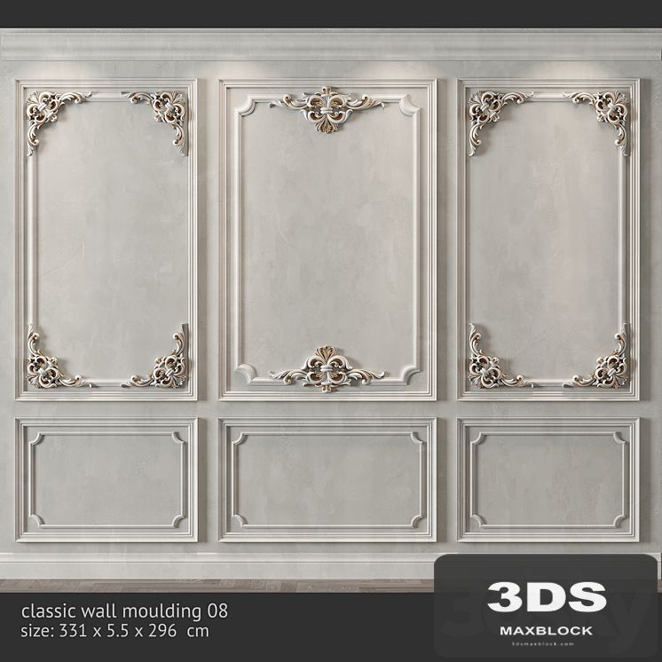 classic wall molding 08