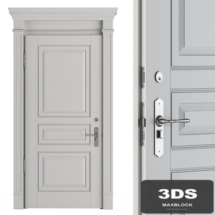White Front Classic Door - Set 37