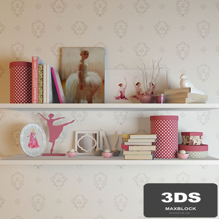 Decorative set in the nursery