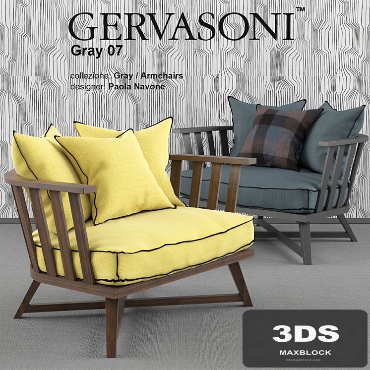 Gervasoni Gray 07 Armchair