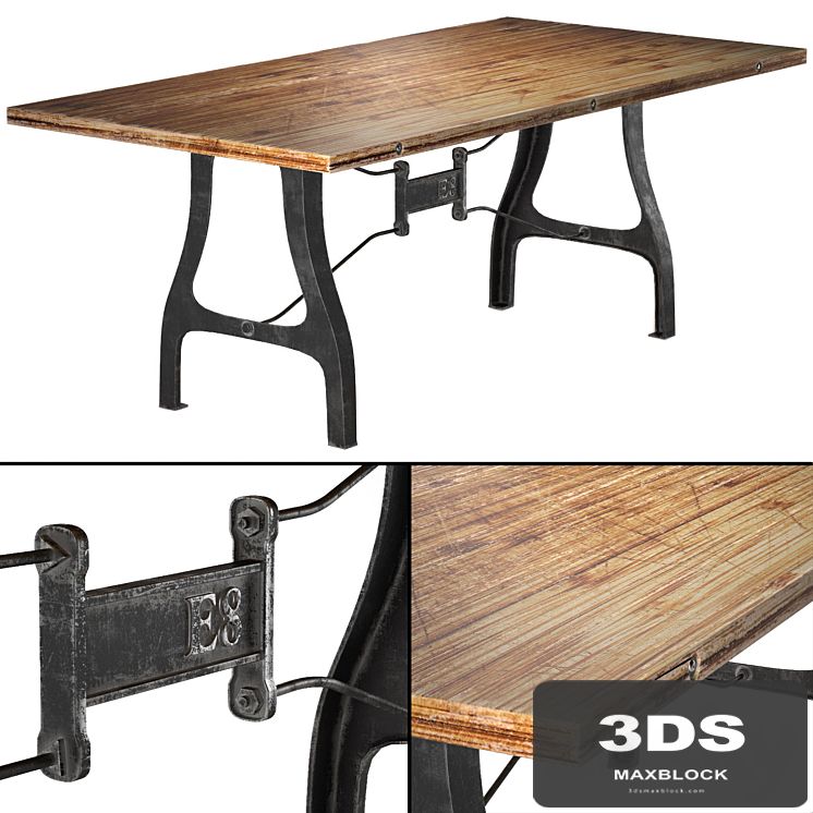 Nuevo V4 A-Leg small dining table
