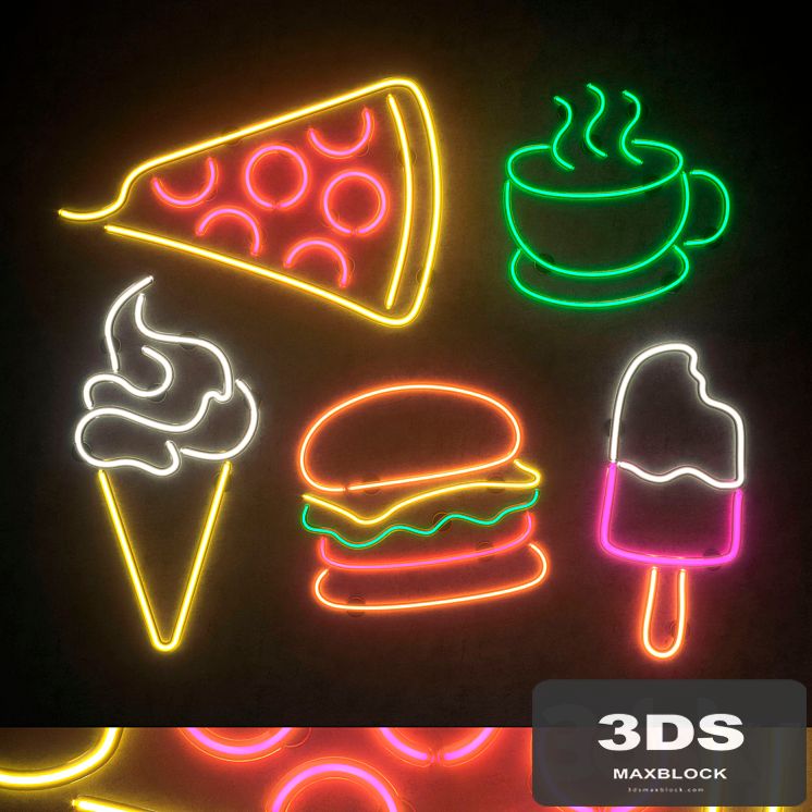 Light modules Set 63 Neon