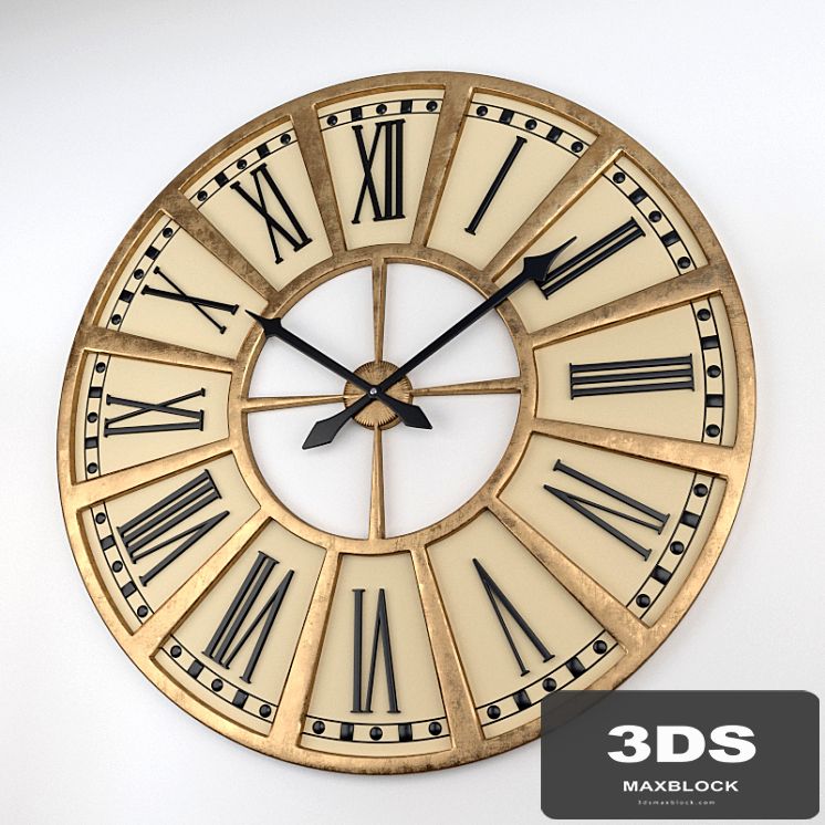 Wall clocks Large Train Station Clock