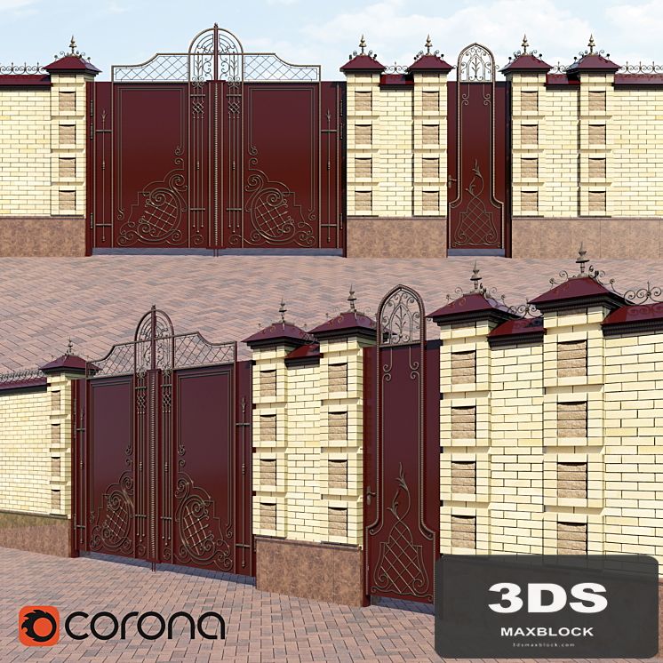 wrought iron gates