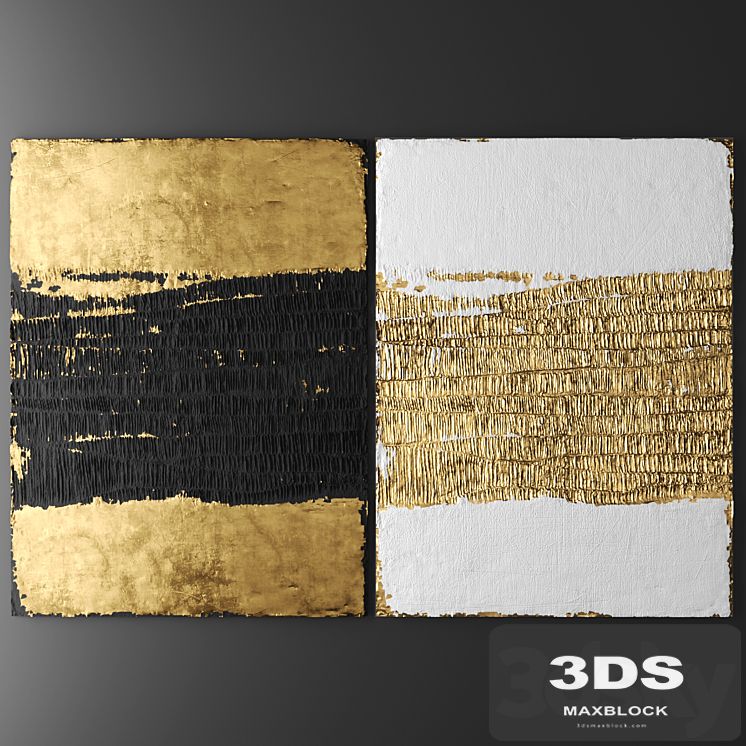 Decor for wall. Panel. 3D
