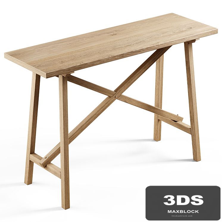 Zara Home - The console is made of recycled wood