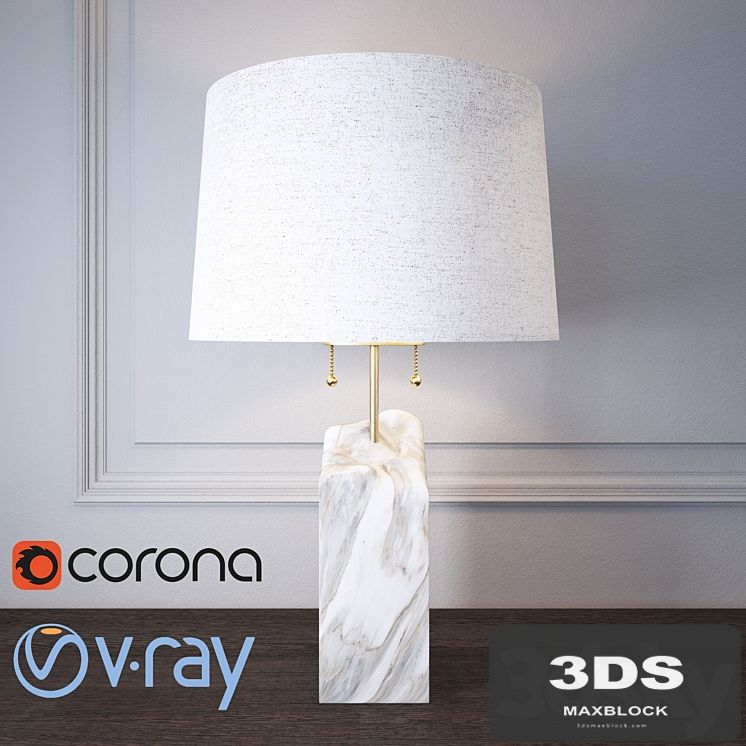 Regina-Andrew Design Raw Alabaster Lamp