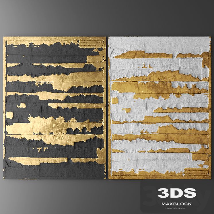 Decor for wall. Panel. 3D