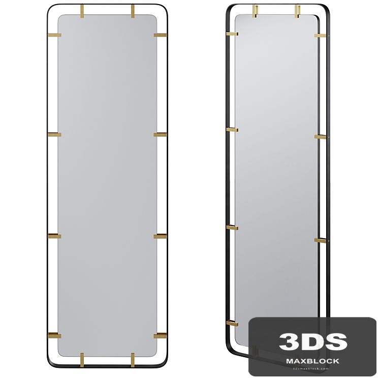 Mirror Betsy Frame Metal by Kare Design