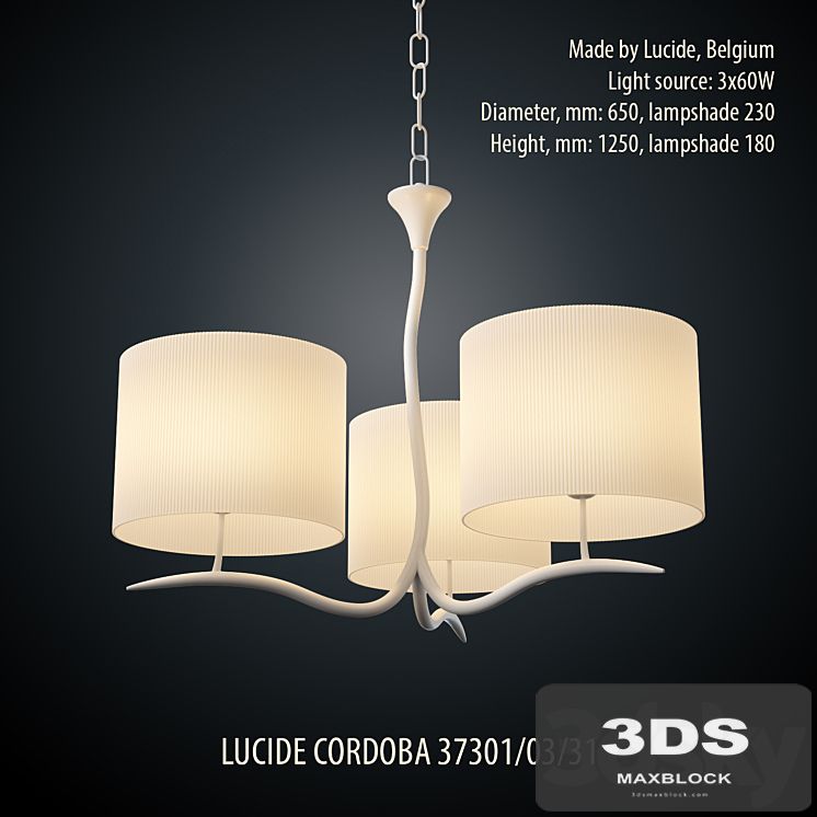 Chandelier LUCIDE CORDOBA 37301_03_31