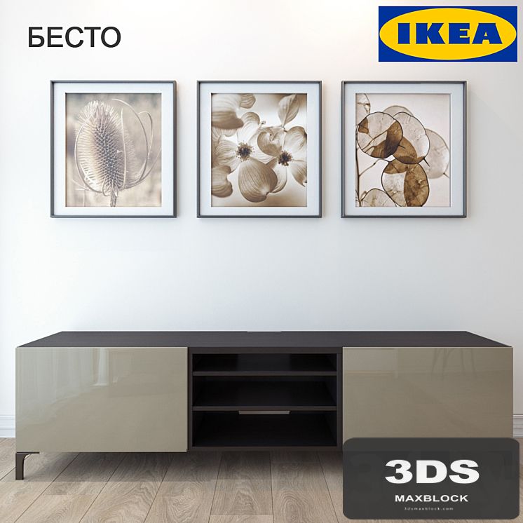 Bollard d / IKEA BESTÅ TV with pictures