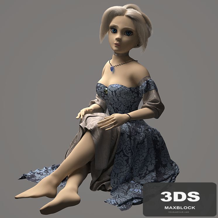 Doll "Anastasia"