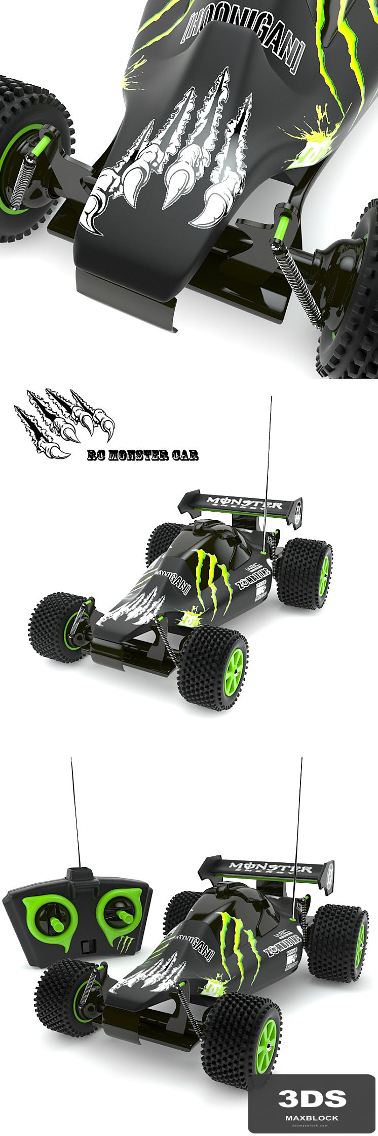 rc monster car