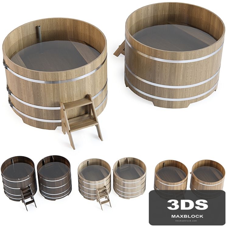 Hot tub round d1500mm from Bentwood
