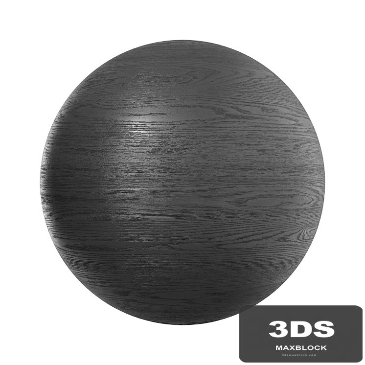 Ebony, black wood