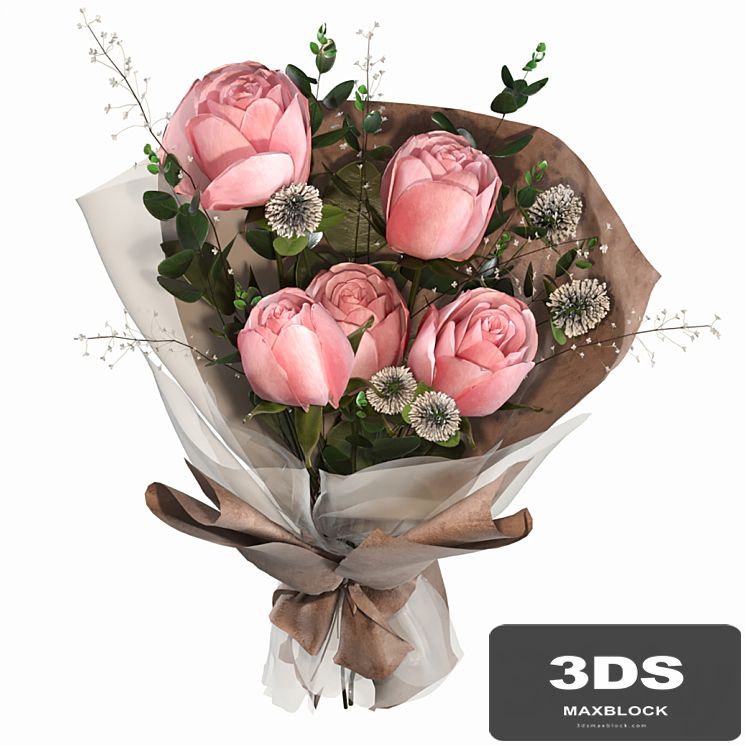 bouquet with roses