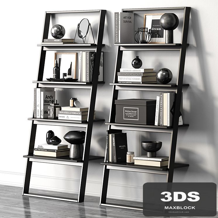 Rack BORDEAUX (black) by BoConcept