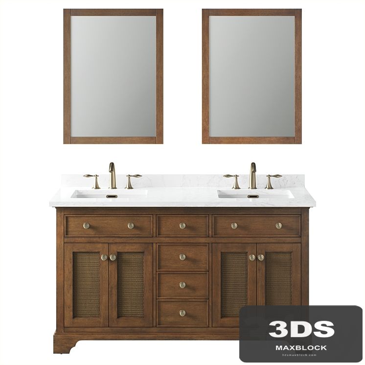 OVE Ophelia 60 Almond Latte Vanity