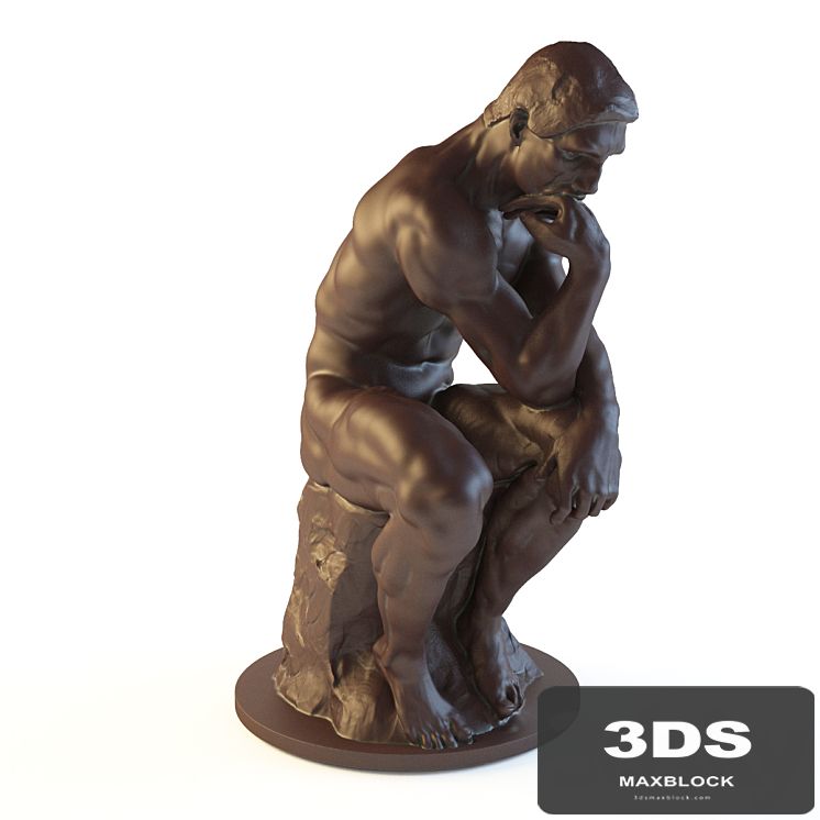 Sculpture Rodin Thinker