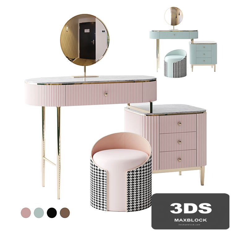 Makeup Vanity Set