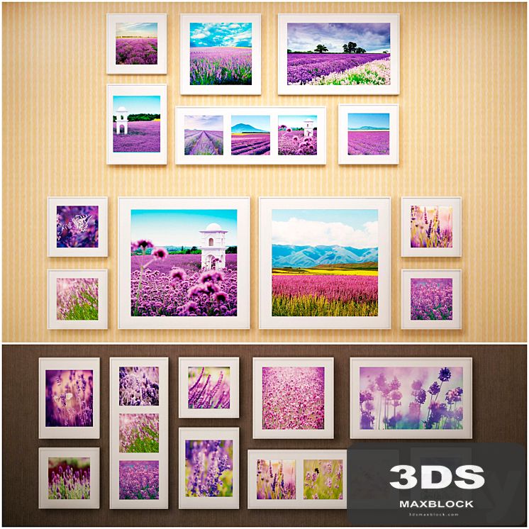 The picture in the frame: 34 piece (Collection 38) Picture Frame