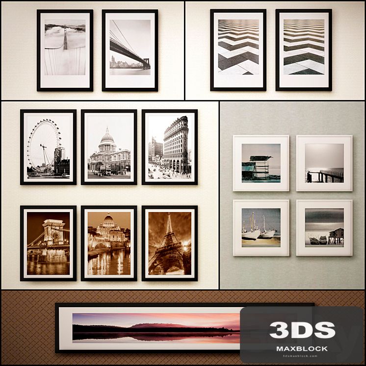 The picture in the frame: 20 piece (Collection 39) Picture Frame