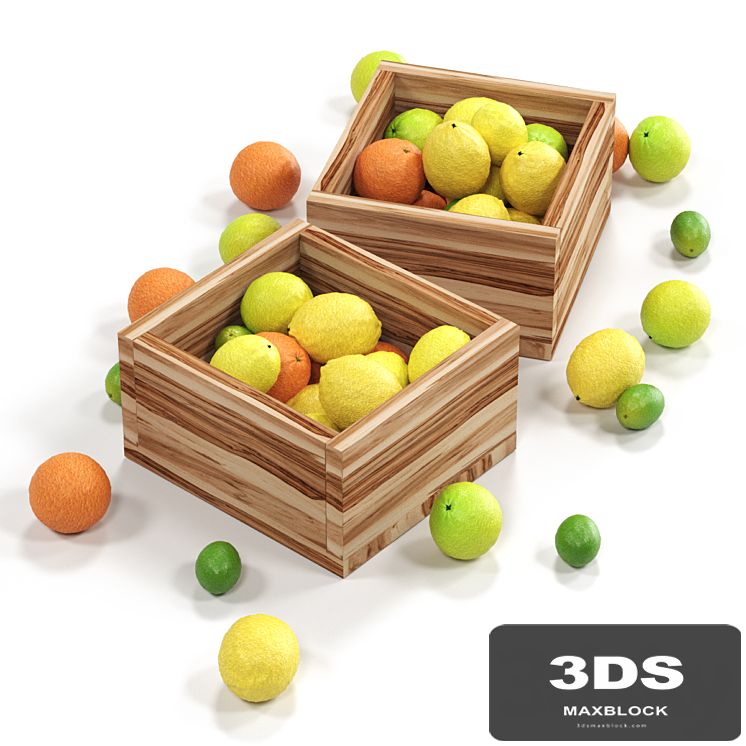 Fruits in a vase