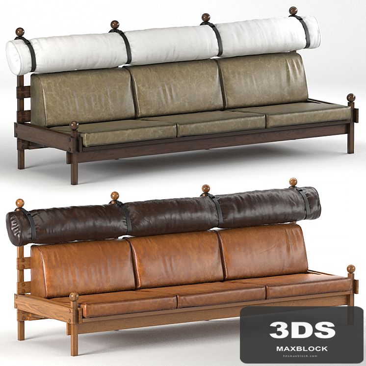 Sergio Rodrigues Tonic Sofa