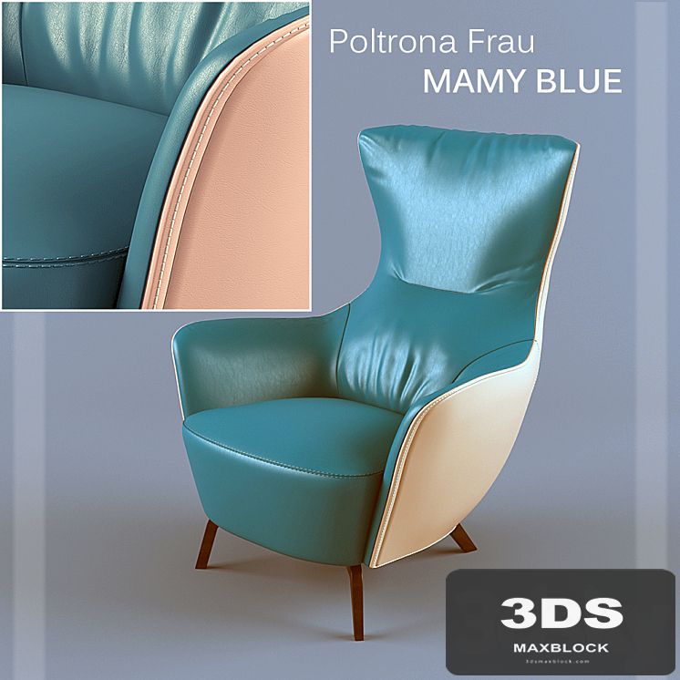 POLTRONA FRAU MAMY BLUE