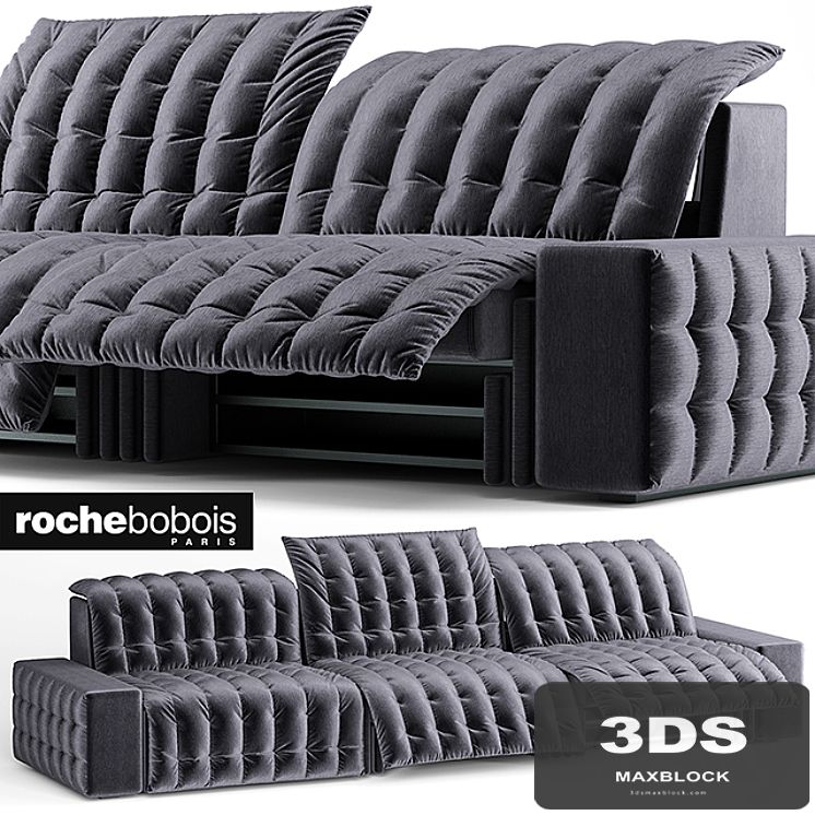 INTERVIEW LARGE sofa 3-SEAT SOFA Roche Bobois