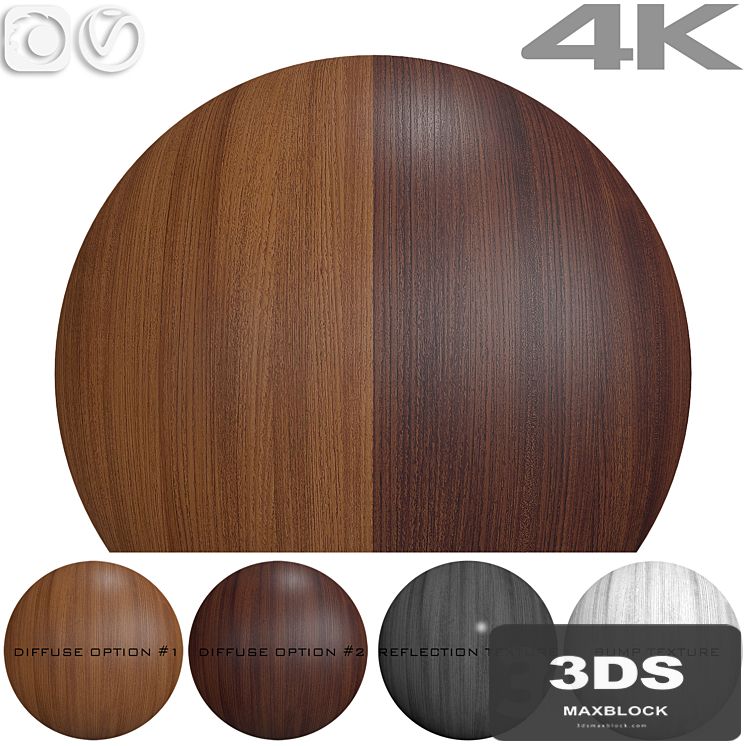 Wood texture - Teak №4