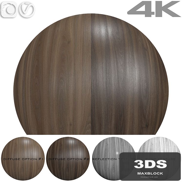 Wood texture - Walnut №7
