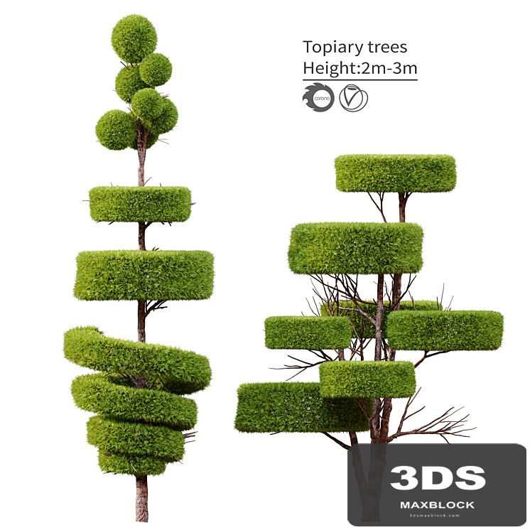 Topiary trees