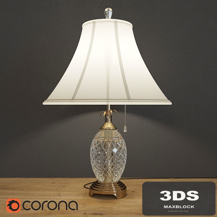 Table Lamps Pineapple Crystal Table Lamp 10451