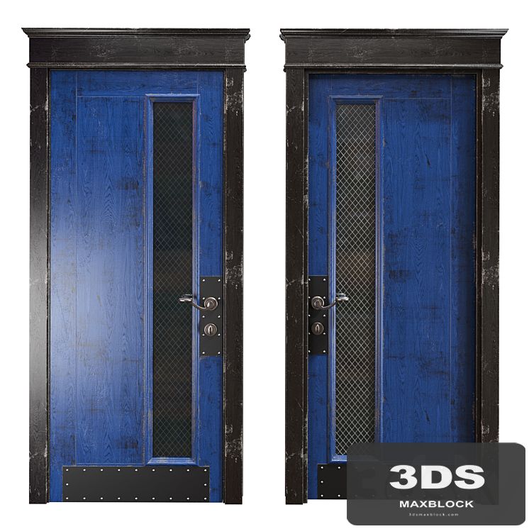 RIDS2.0 Blue/black Loft door