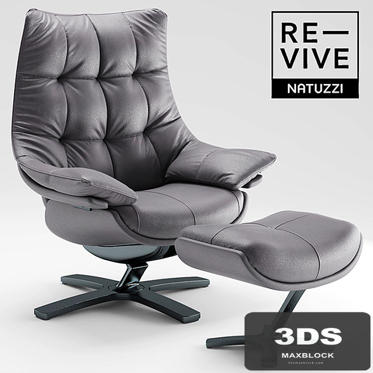 Armchair Re-vive by Natuzzi
