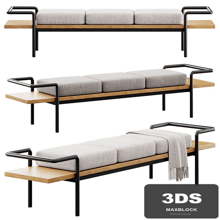 Bench T904 By Poltrona Frau